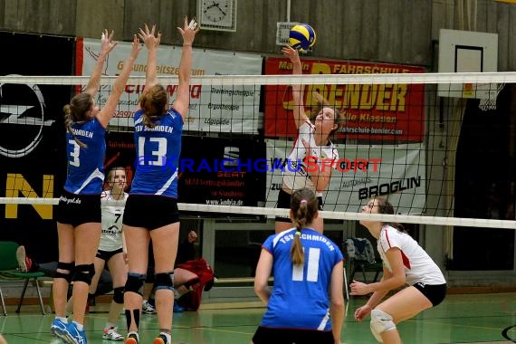 Volleyball Damen 3. Liga Süd SV Sinsheim gegen TSV Schmiden 18.02.2017 (© Siegfried)